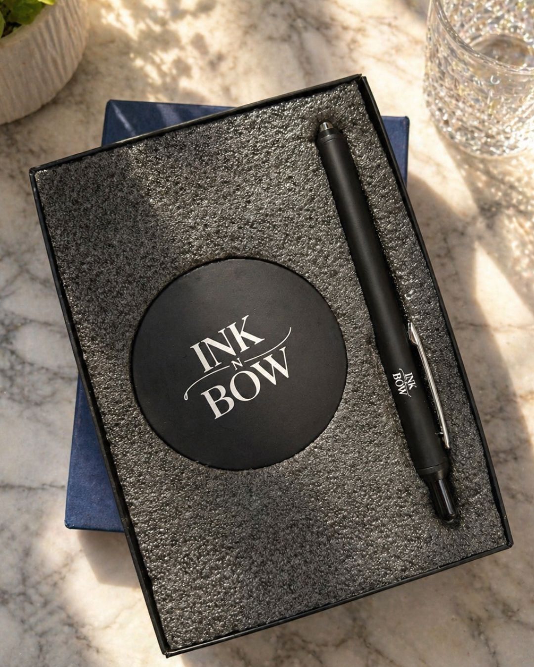 Customised - Executive Black Desk Pen