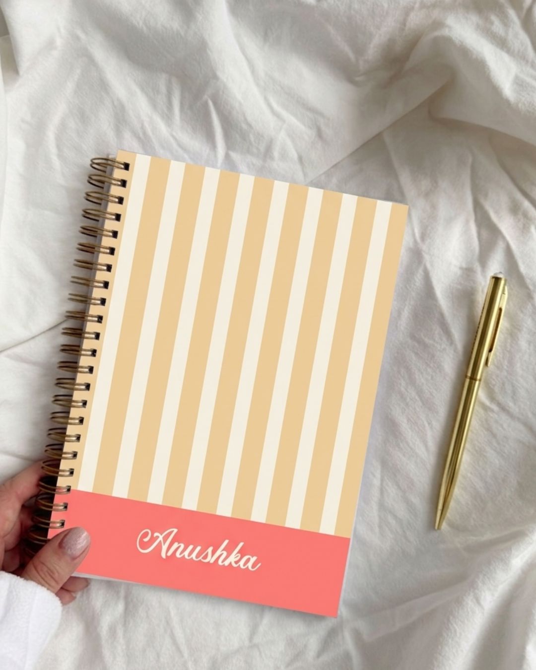 Customised - Notebook | Diary - The Buttery Stripe