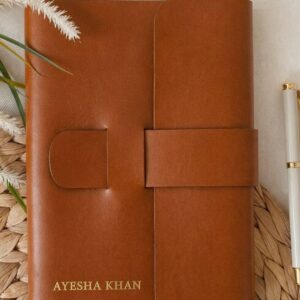 Customised – Signature Vegan Leather Notebook