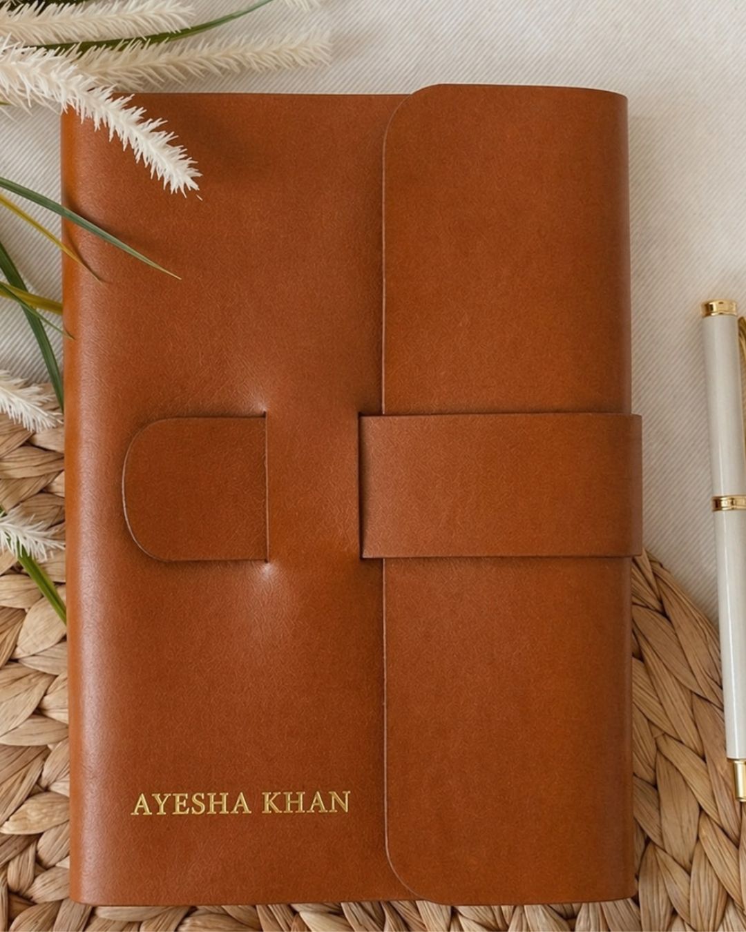 Customised - Signature Vegan Leather Notebook