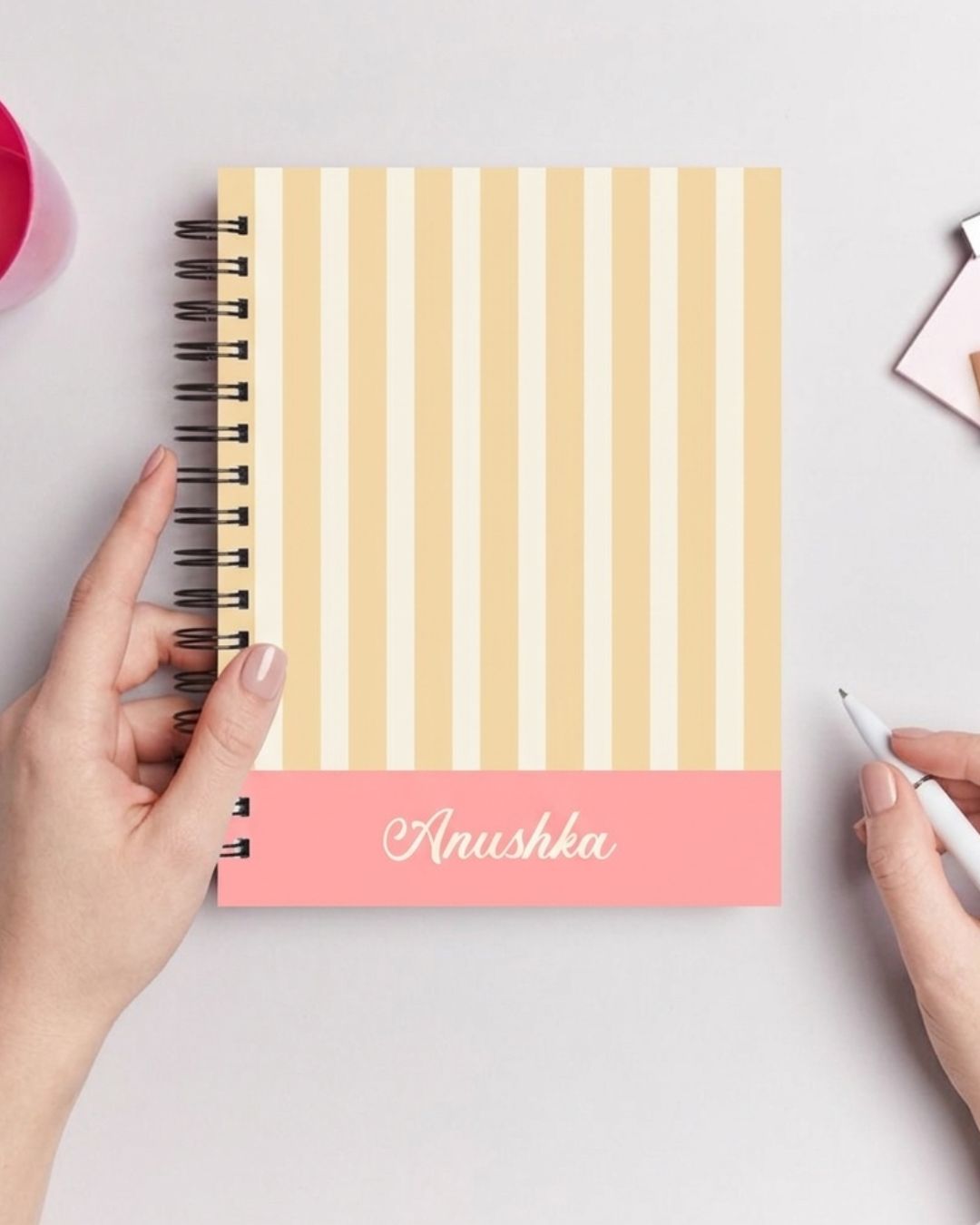 Customised - Notebook | Diary - The Buttery Stripe