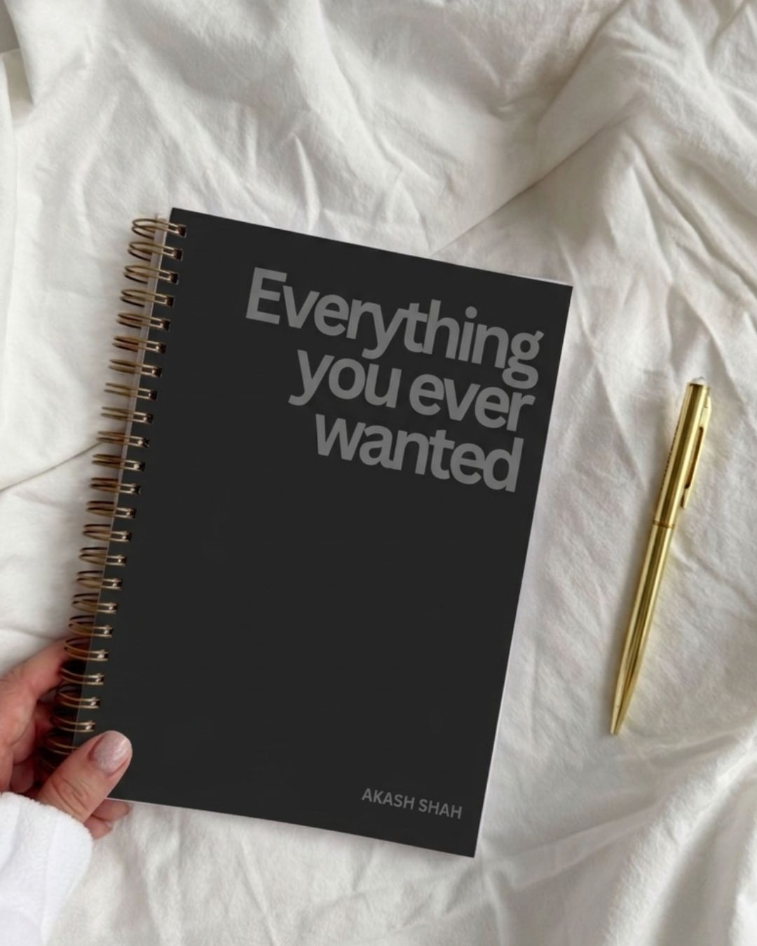 Customised - Notebook | Diary - Matte Slate Manifesto