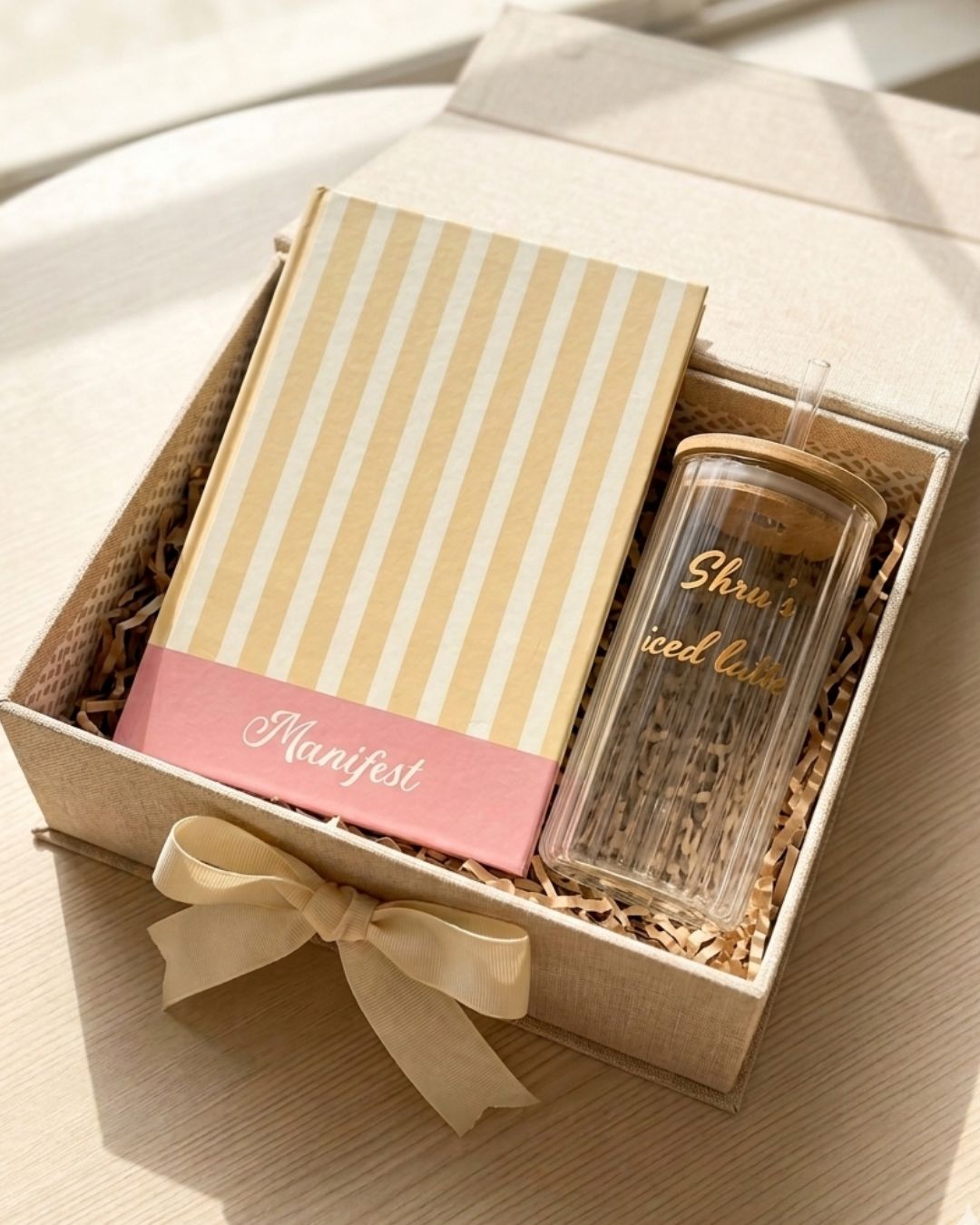 Personalized Thoughts & Lattes Gift Set