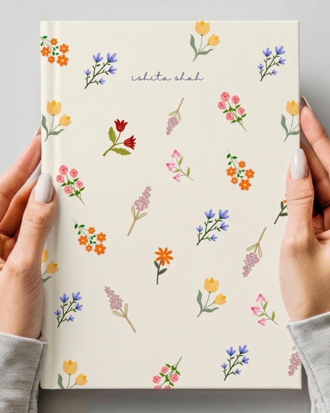 Customised - Notebook | Diary - Wildflower