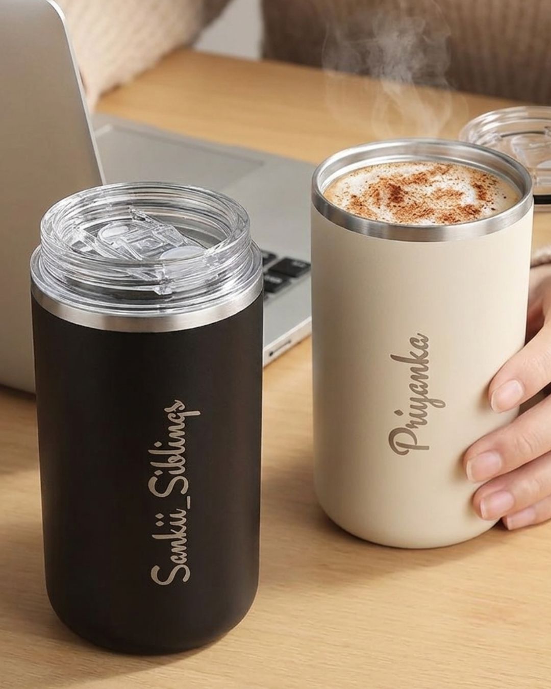 Personalized - Minimal Brew Cup | Premium Travel Sipper