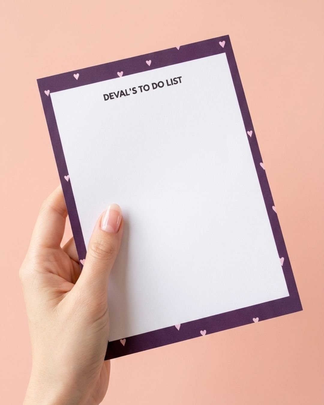 Personalized - Tear Off Notepad