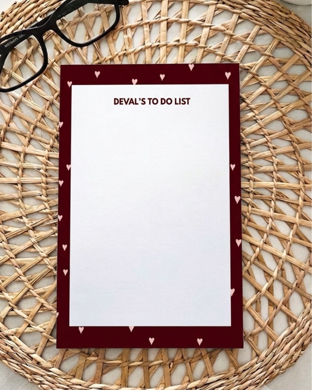 Personalized - Tear Off Notepad - A5 Size