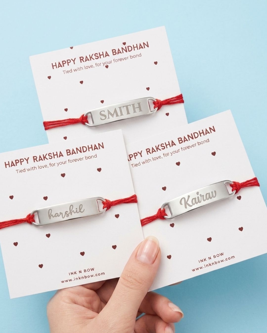 Personalized - Timeless Metal Rakhi