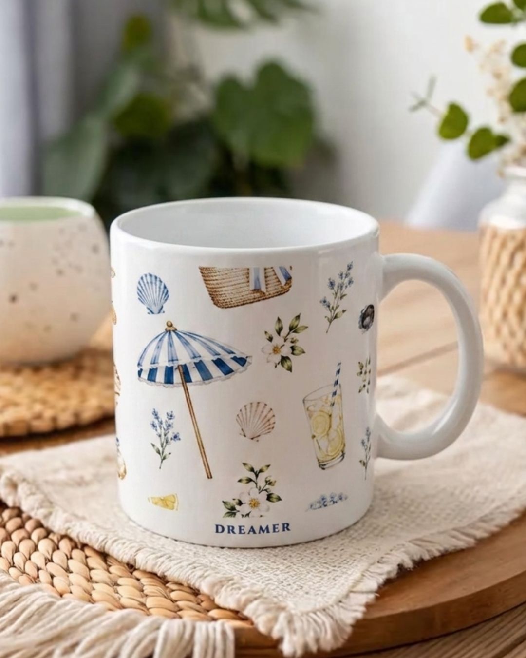 Customised - White Sublimation Mug - Amalfi Lemon