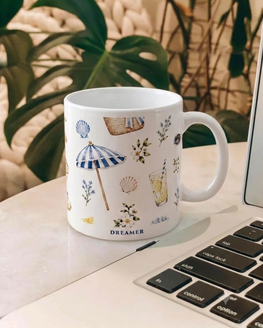 Customised - White Sublimation Mug - Amalfi Lemon