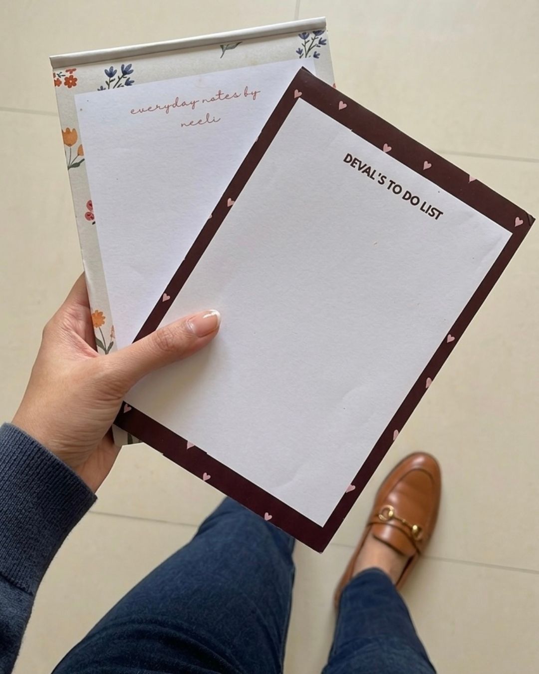 Personalized - Tear Off Notepad