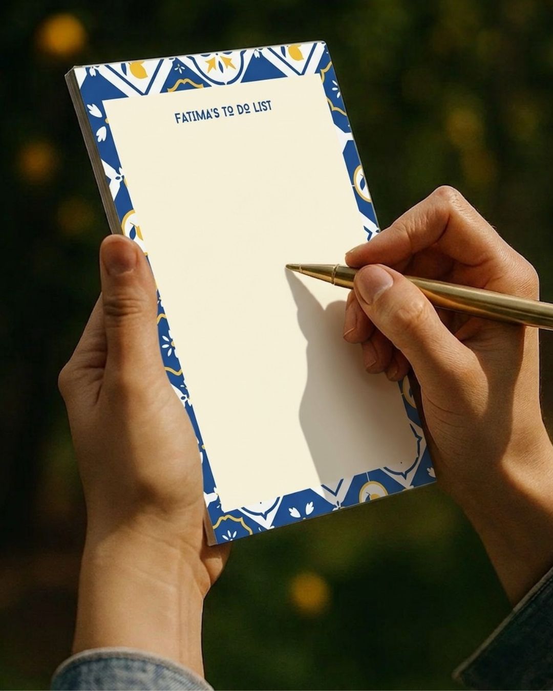 Personalized - Tear Off Notepad