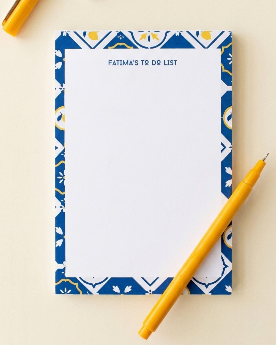 Personalized - Tear Off Notepad