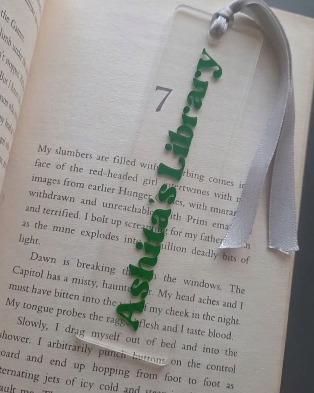 Customised - Acrylic Bookmark