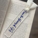 acrylic bookmark