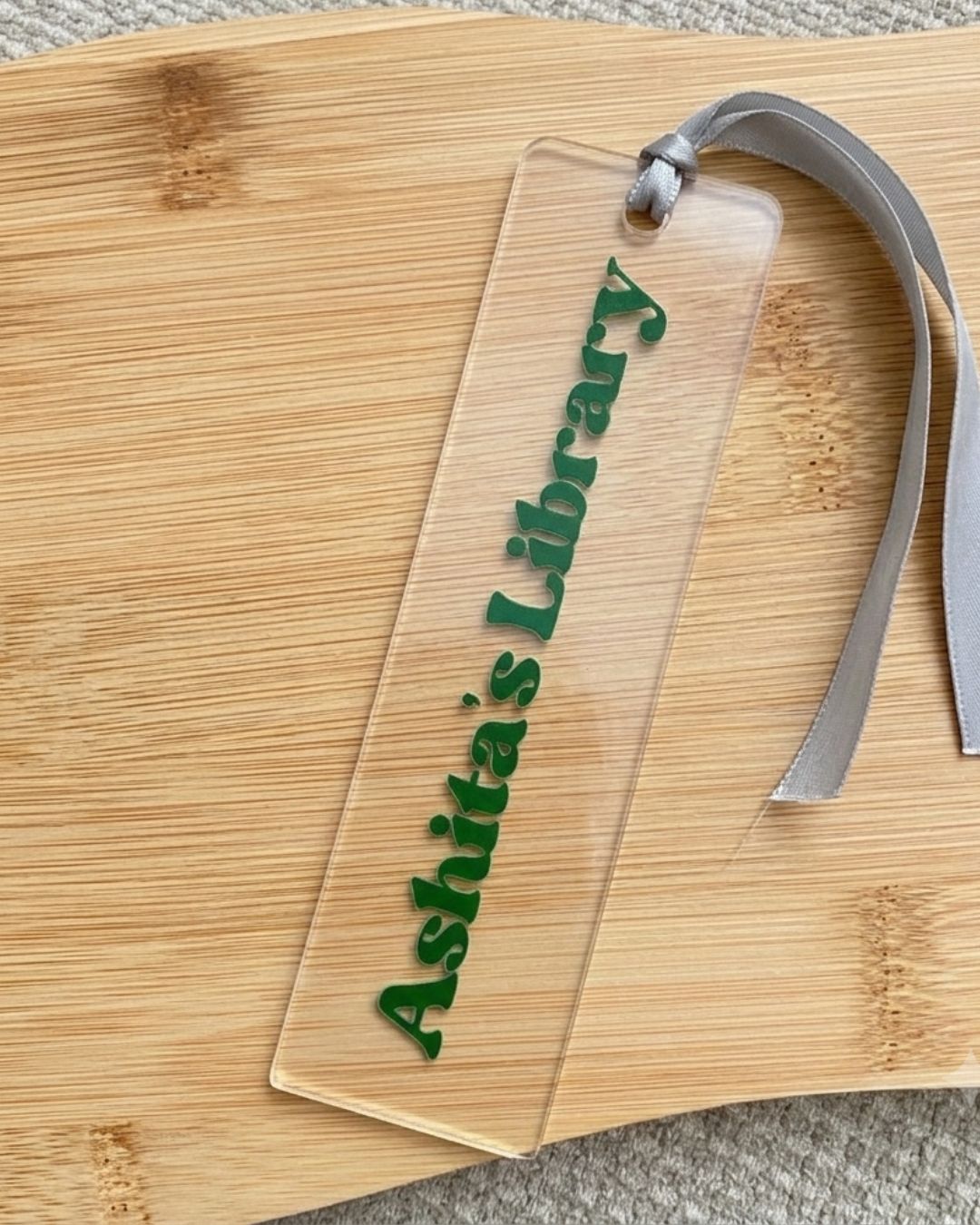 Customised - Acrylic Bookmark