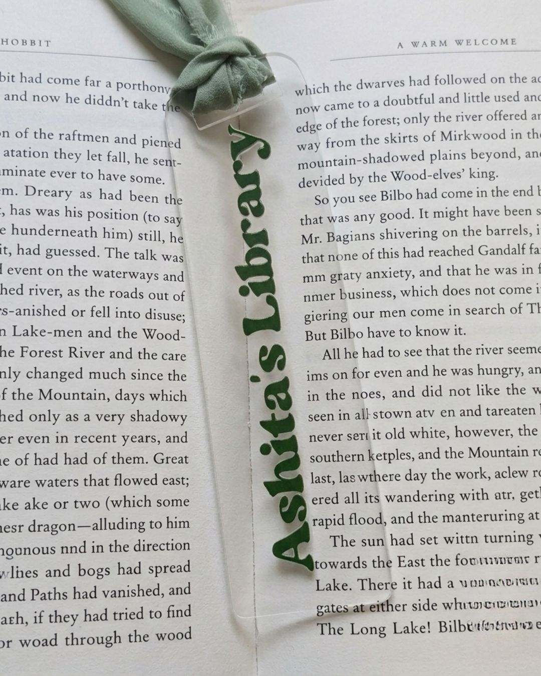 Customised - Acrylic Bookmark