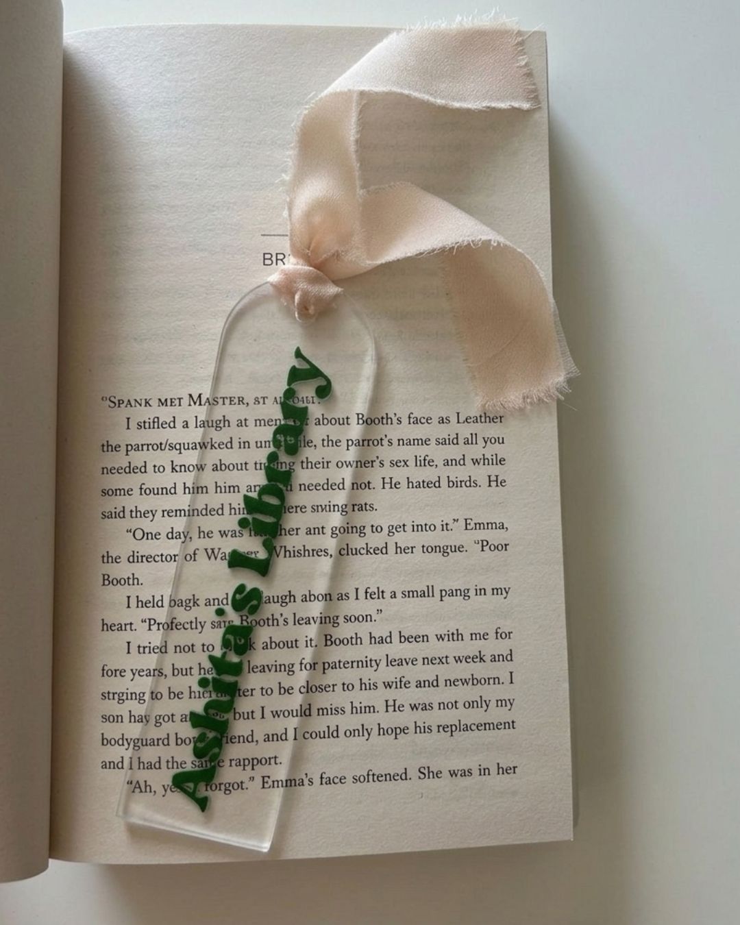 Customised - Acrylic Bookmark