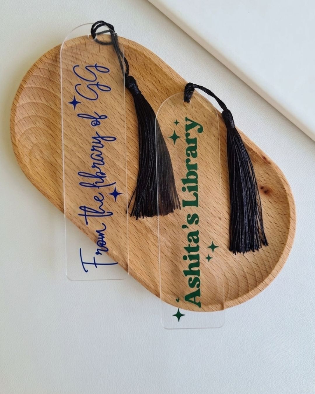 Customised - Acrylic Bookmark