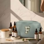 mint green makeup pouch