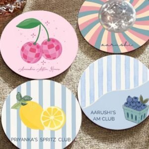 Customised – Lifestyle Club Coasters | Set of 2