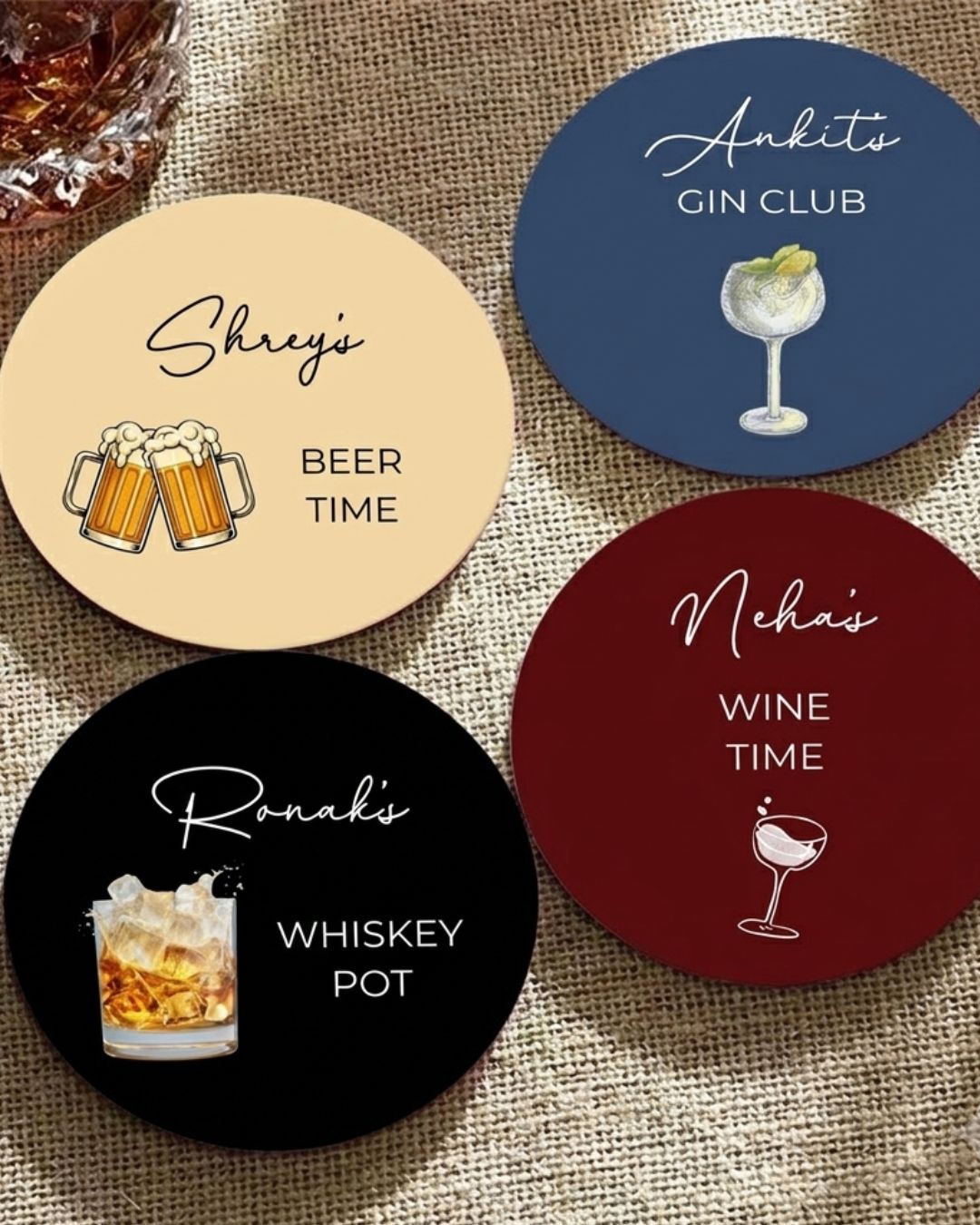 Personality Coasters, Set of 2