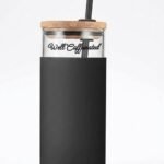 bamboo glass tumbler