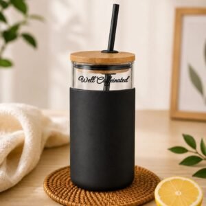 Bamboo Glass Tumbler