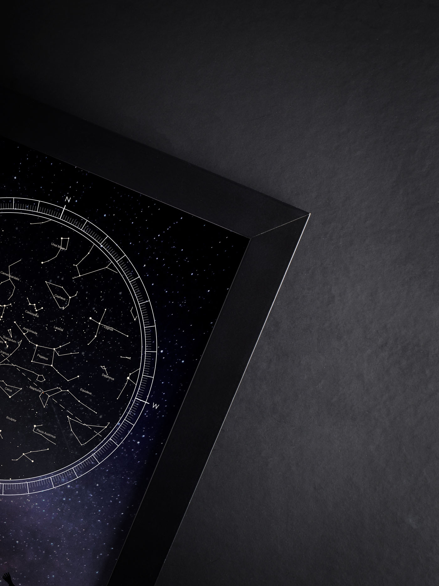 Personalised Star Map Frame - Milky Way Lady