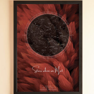 Star Map Frame