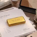 Personalized Goldbar Paperweight