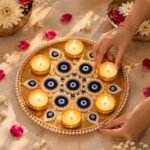 Handcrafted Rangoli Diya Mats