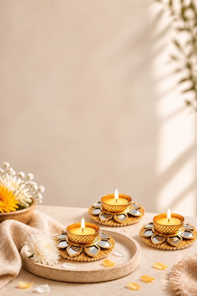 Lotus Diya