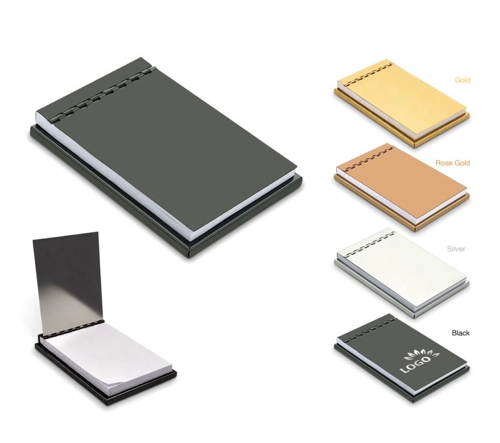 Metal Desk Notepad