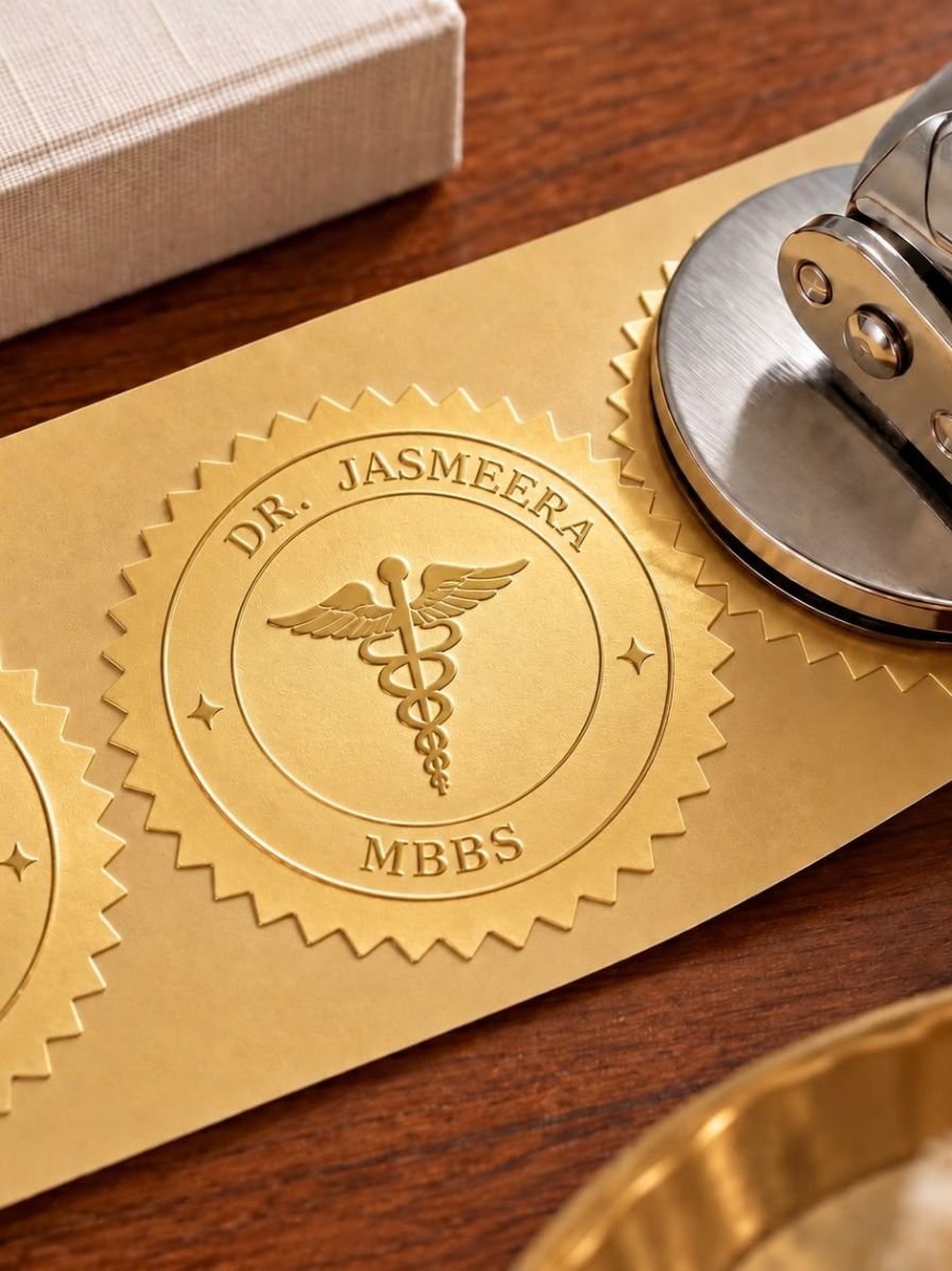 Customised Paper Embosser - By Profession - 40 mm