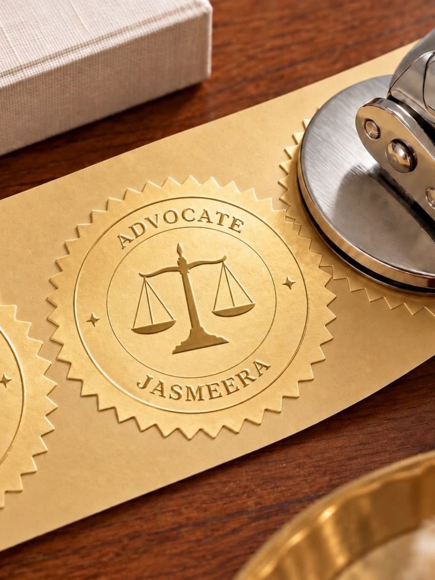 Customised Paper Embosser - By Profession - 40 mm