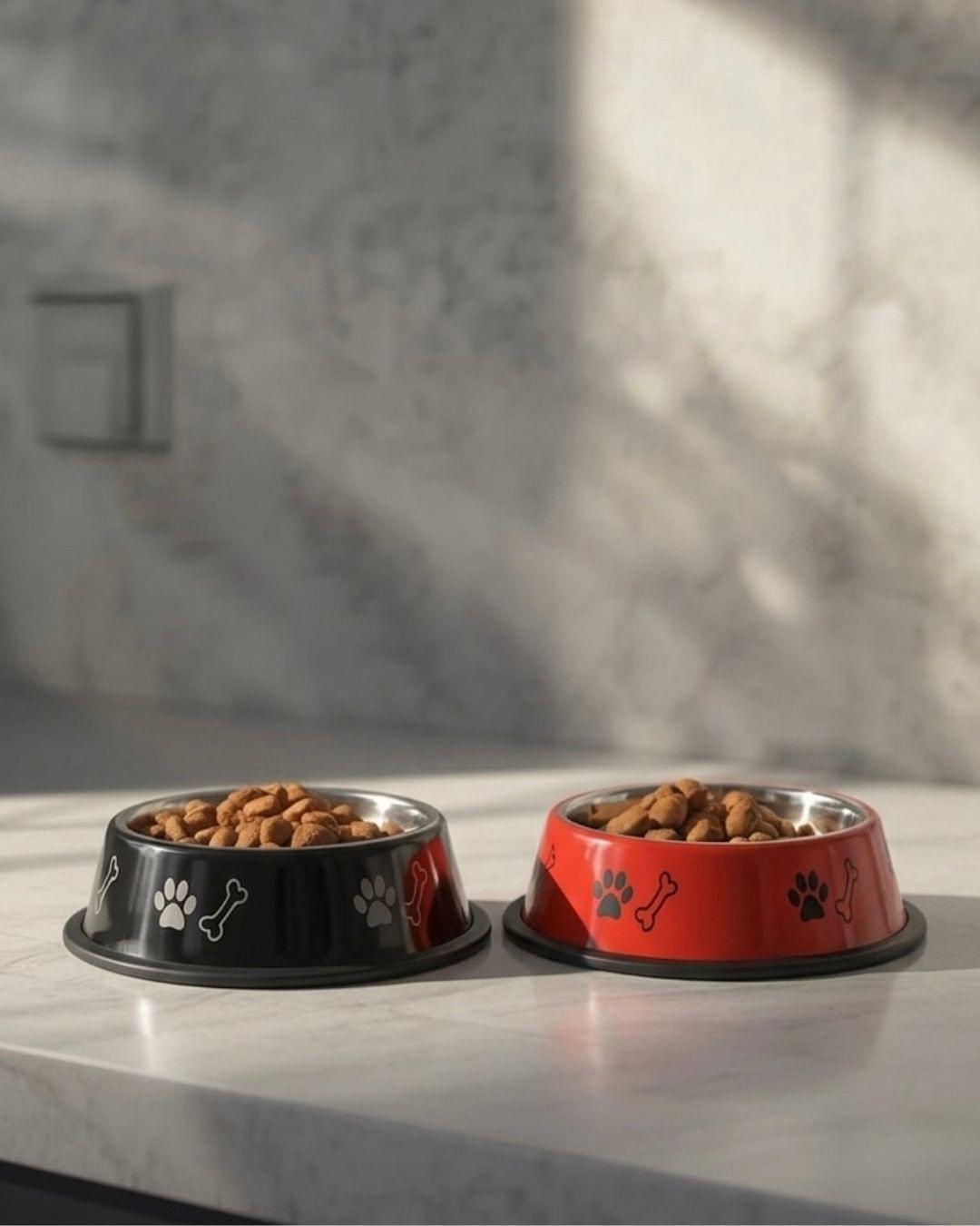 Customised PawPrint Bowl | Pet Bowl (Inside Print) – 400 ml